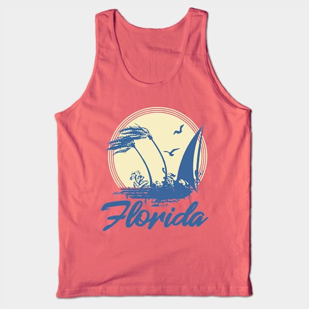 Florida Tank Top by Etopix